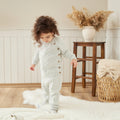 Cable Knit Baby Set – Ivory Cream (2-Piece Outfit)