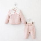 Baby Knit Set – Pink (2 pcs)