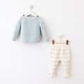 Baby Knit Set – Blue (2 Pieces)